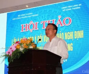Hội thảo lấy ý kiến dự thảo về khuyến công tại Long An nhận được nhiều ý kiến hay