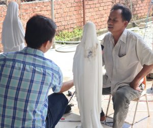 NGHỀ CHẾ TÁC ĐÁ MỸ NGHỆ HUYỆN TRẢNG BOM - Cơ Sở Điêu Khắc Đá Hồ Văn Trí