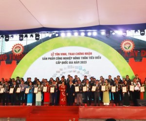 Lễ tôn vinh sản phẩm công nghiệp nông thôn tiêu biểu cấp quốc gia 2023