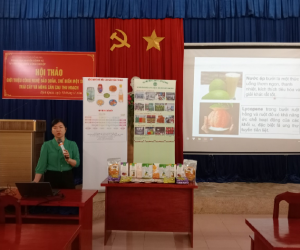 Hội thảo giới thiệu công nghệ, bảo quản, chế biến một số loại trái cây và nông sản sau thu hoạch năm 2023