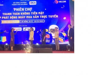 Khai mạc Phiên chợ Thanh toán không tiền mặt tại TP.Đà Nẵng