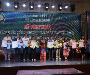 Lễ tôn vinh Sản phẩm Công nghiệp nông thôn tiêu biểu và Nghệ nhân, Thợ giỏi tỉnh Đồng Nai năm 2022