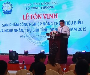 DANH SÁCH  SẢN PHẨM ĐƯỢC BÌNH CHỌN SẢN PHẨM CÔNG NGHIỆP NÔNG THÔN TIÊU BIỂU TỈNH ĐỒNG NAI NĂM 2019